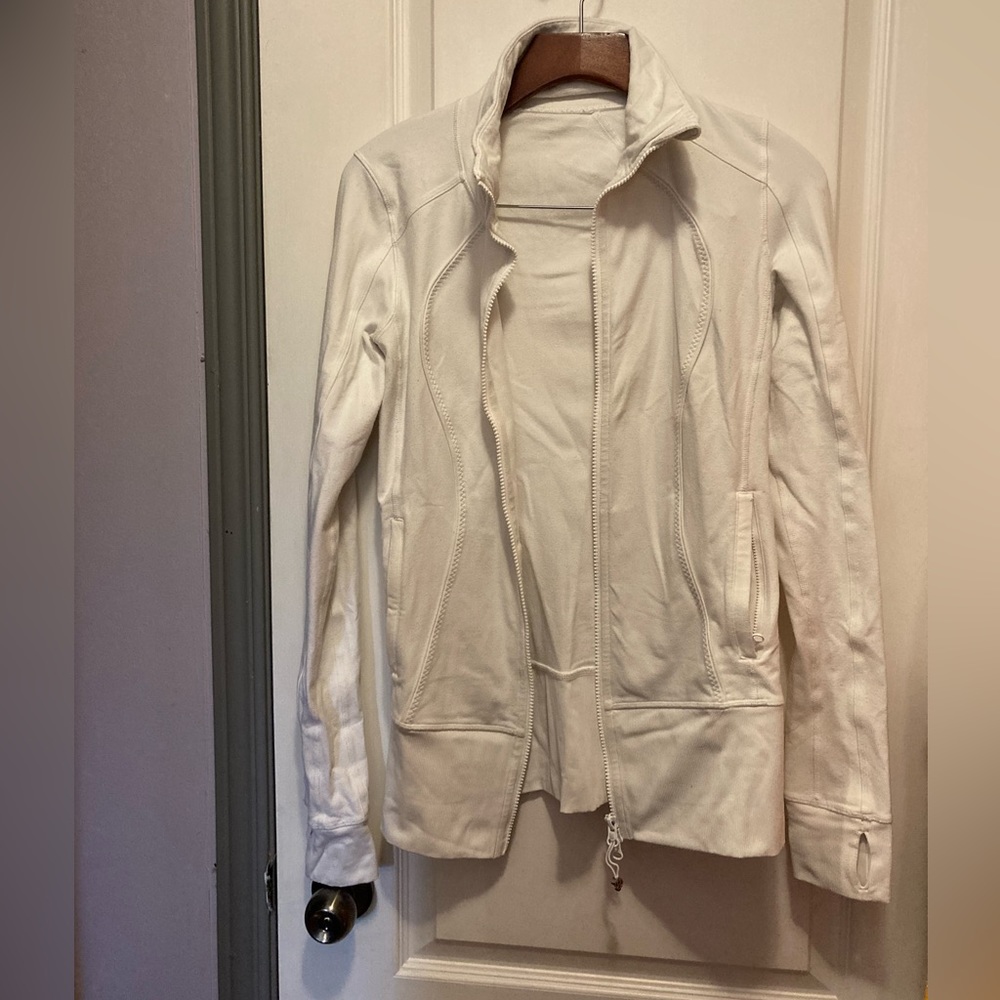 Lululemon white stride jacket